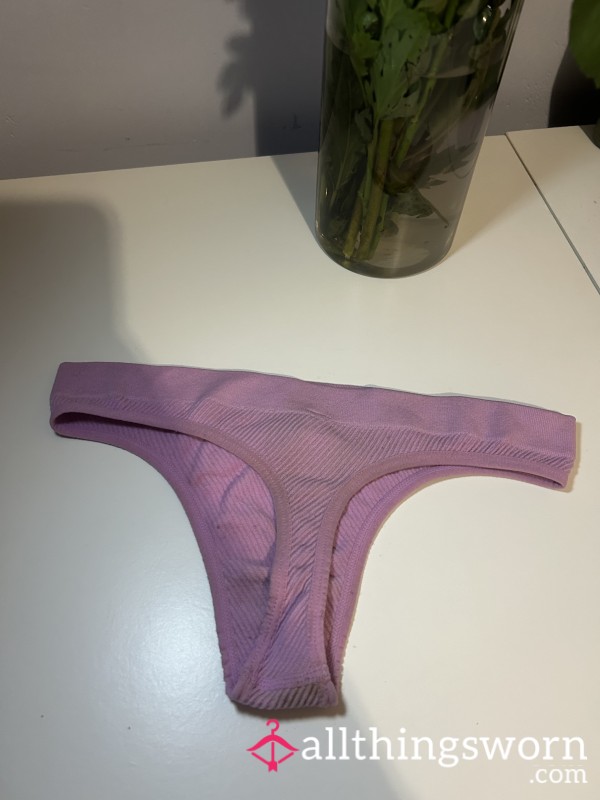 Pink Chunky Thongs