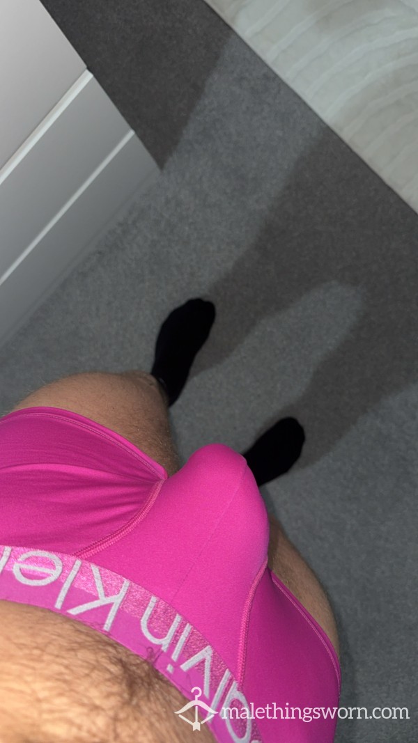Pink CK Boxers
