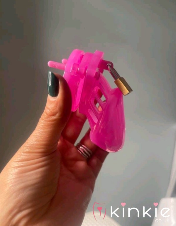PINK C*ck CAGE LET ME CAGE YOUR PATHETIC C*ck!
