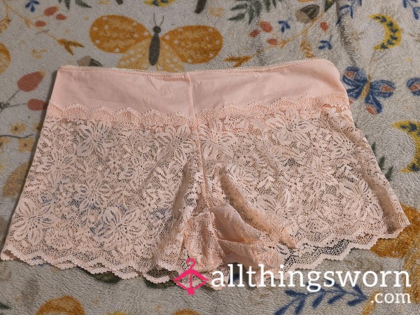 Pink Colored Panties