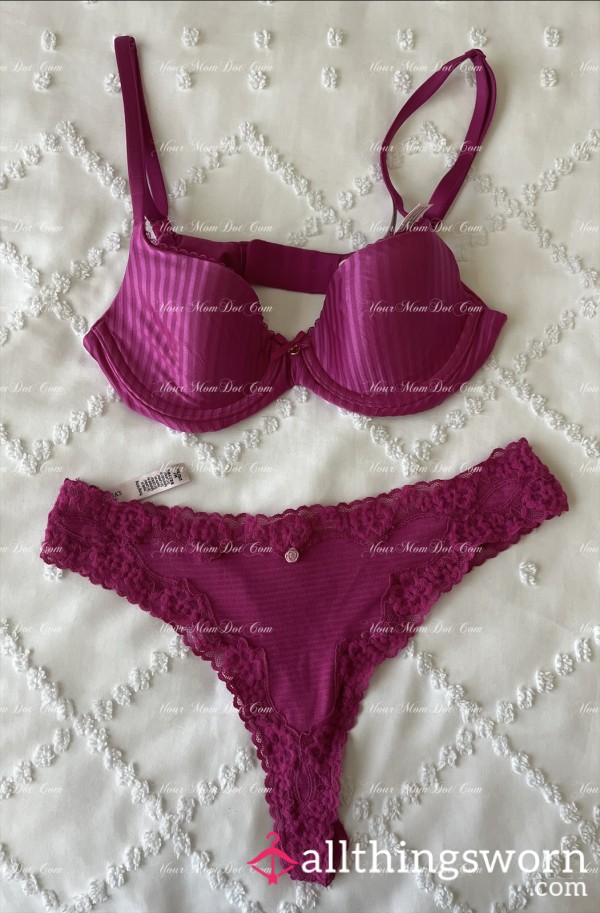 👙 Pink-Colored Victoria's Secret Set