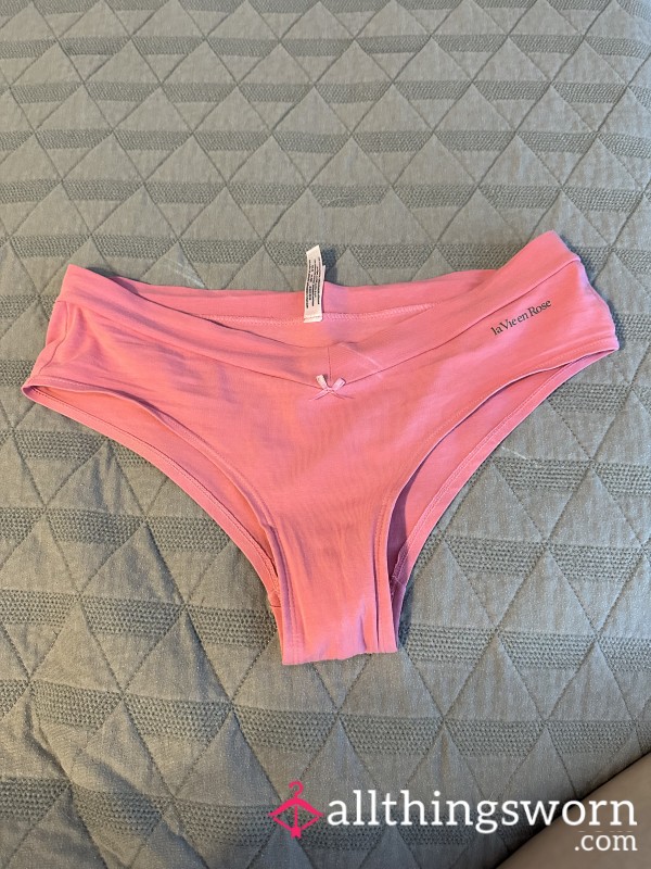 Pink Cotton Panties From Your Good Kitty
