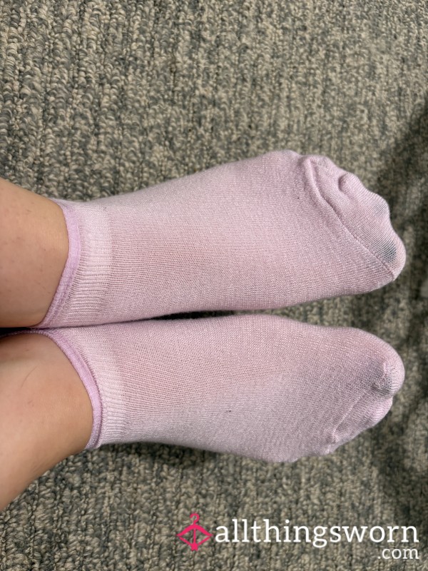 Pink Cotton Socks