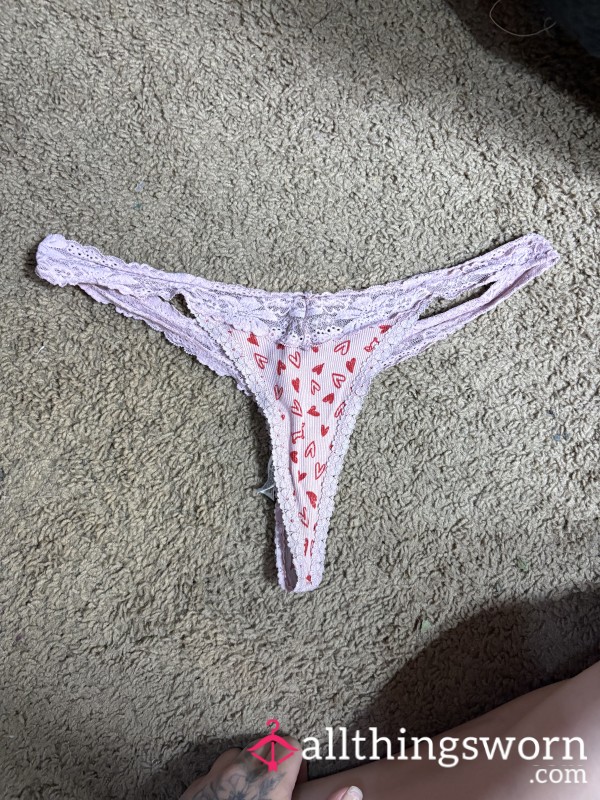 Pink Cotton Thong ❤️