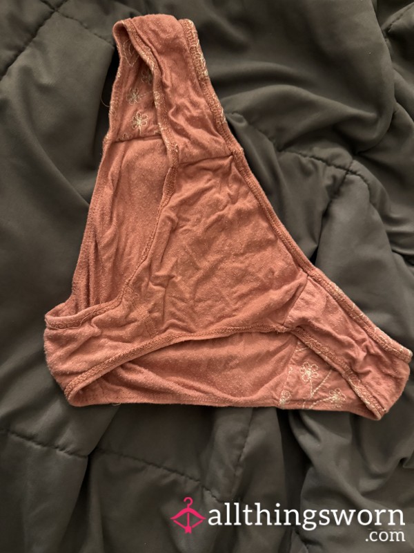 Pink Cotton Underwear