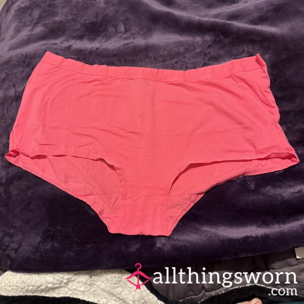 Pink Cotton Underwear