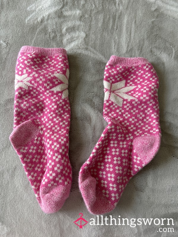 Pink Cozy Socks