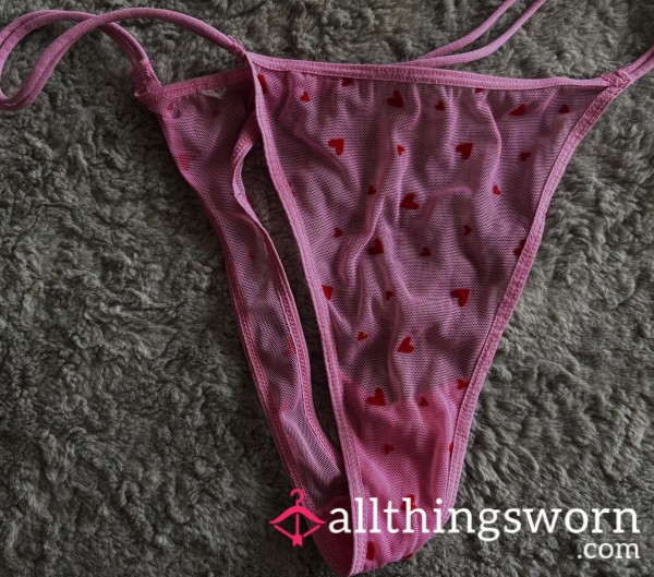 Pink Cute Thong