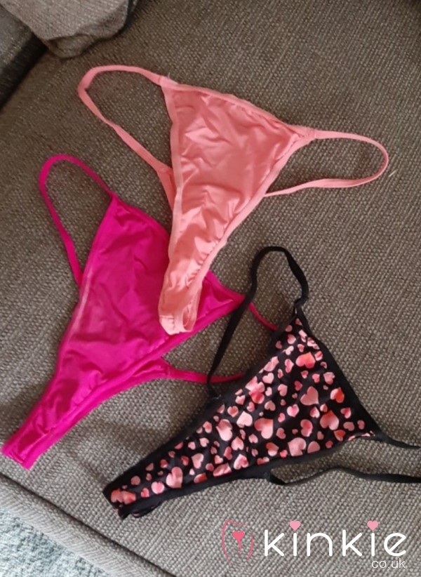 Pink Dirty Panties 💕 1 Pair Or All 3 🥰