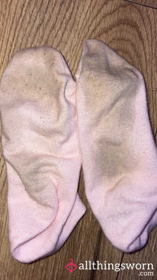 Pink Dirty Socks
