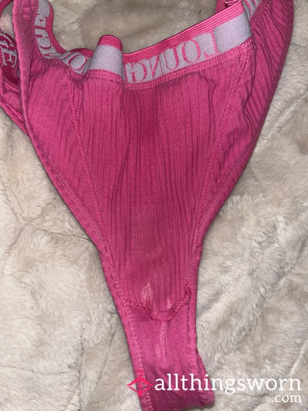 Pink Dirty Thong