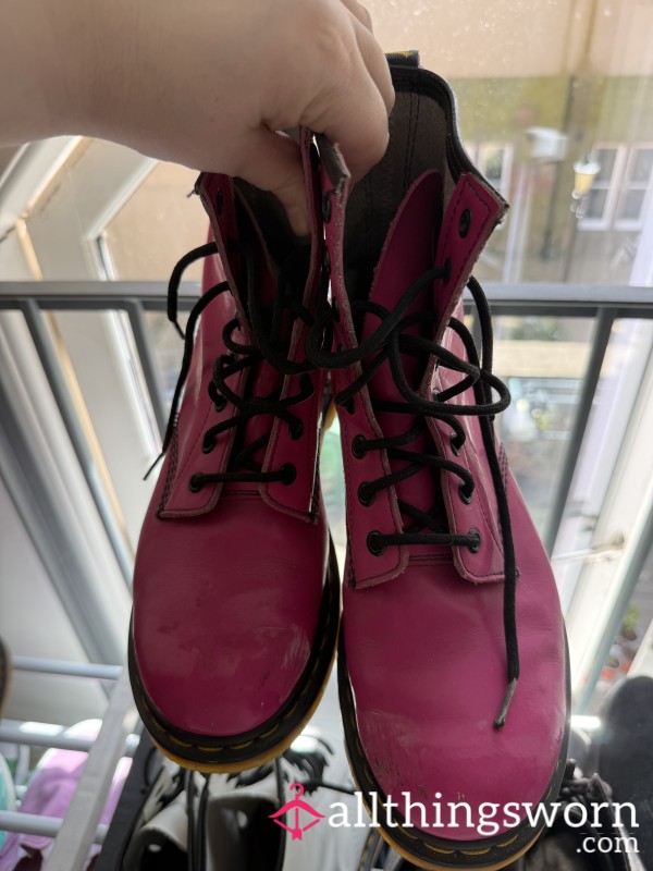 Pink Doc Martens