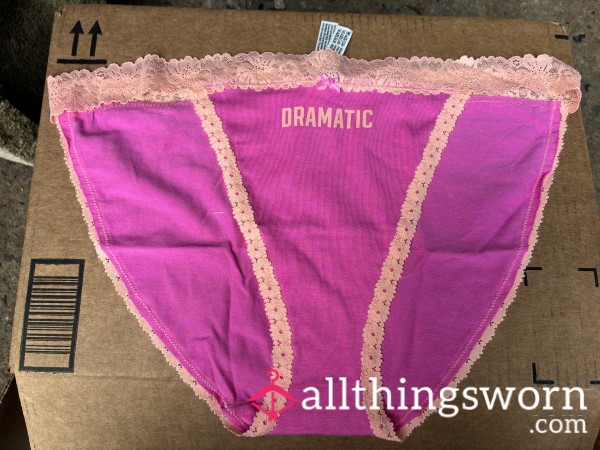 Pink Dramatic Victoria’s Secret Panties