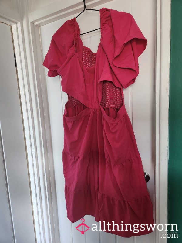 Pink Dress Pannel Sides