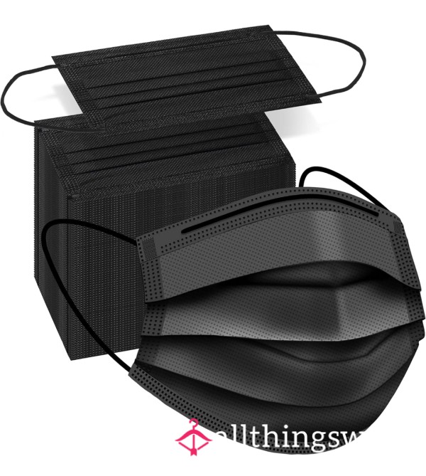 Black Face Masks (2) 😷