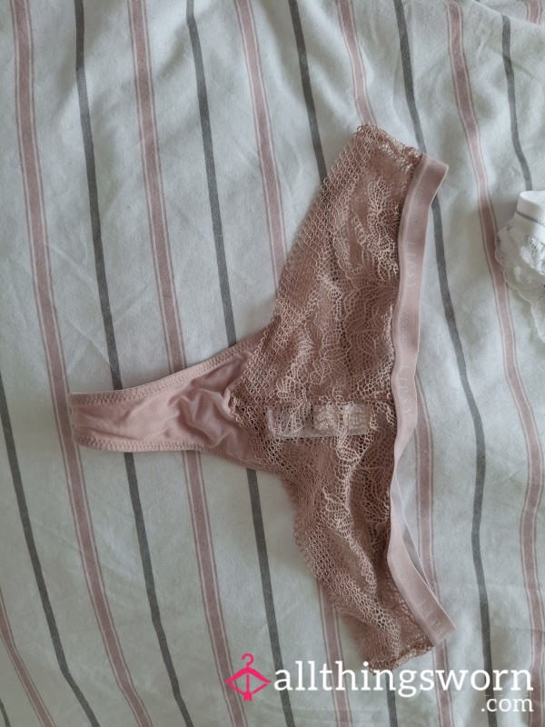 Pink Fancy Thong