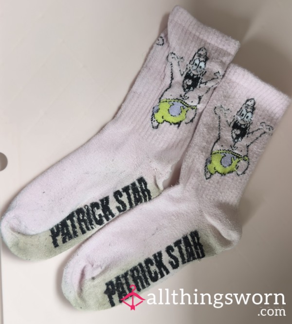 Pink Filthy Patrick Star Socks