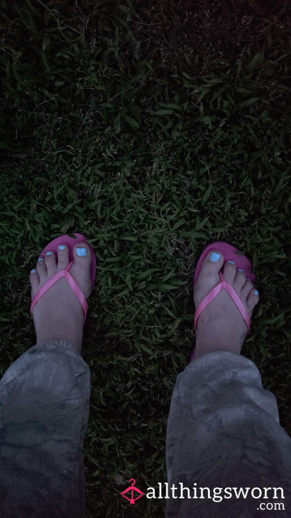 Pink Flip Flops