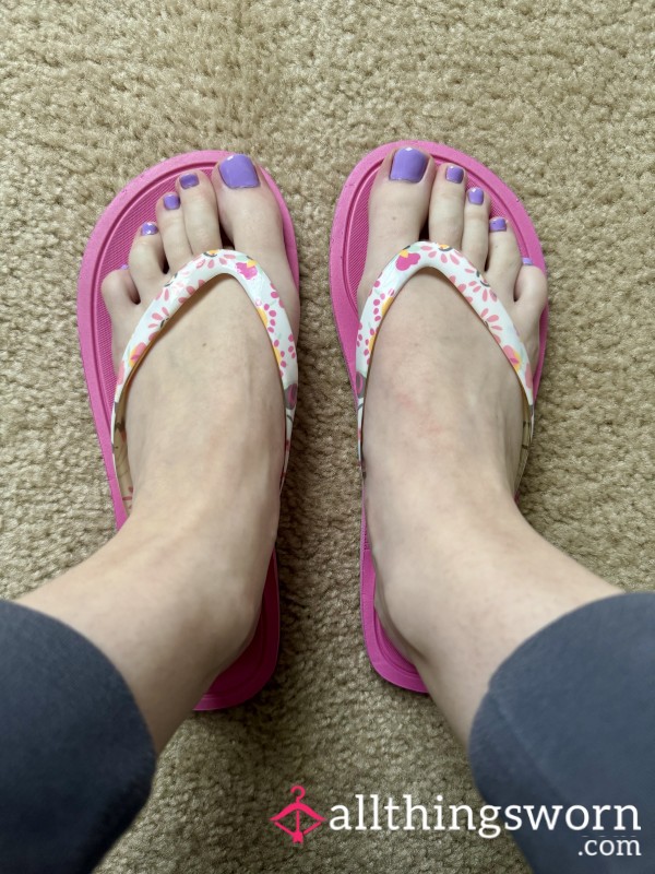 Pink Flip Flops