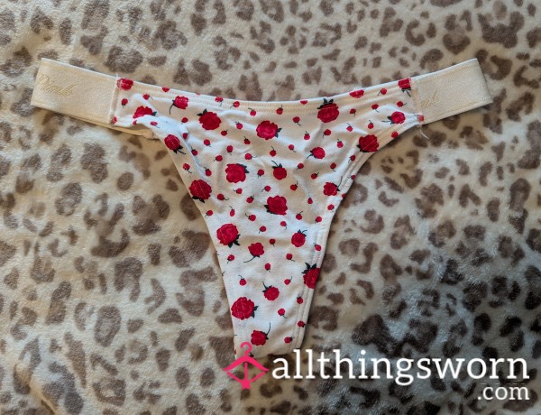 PINK Flor*l Thong 🌹