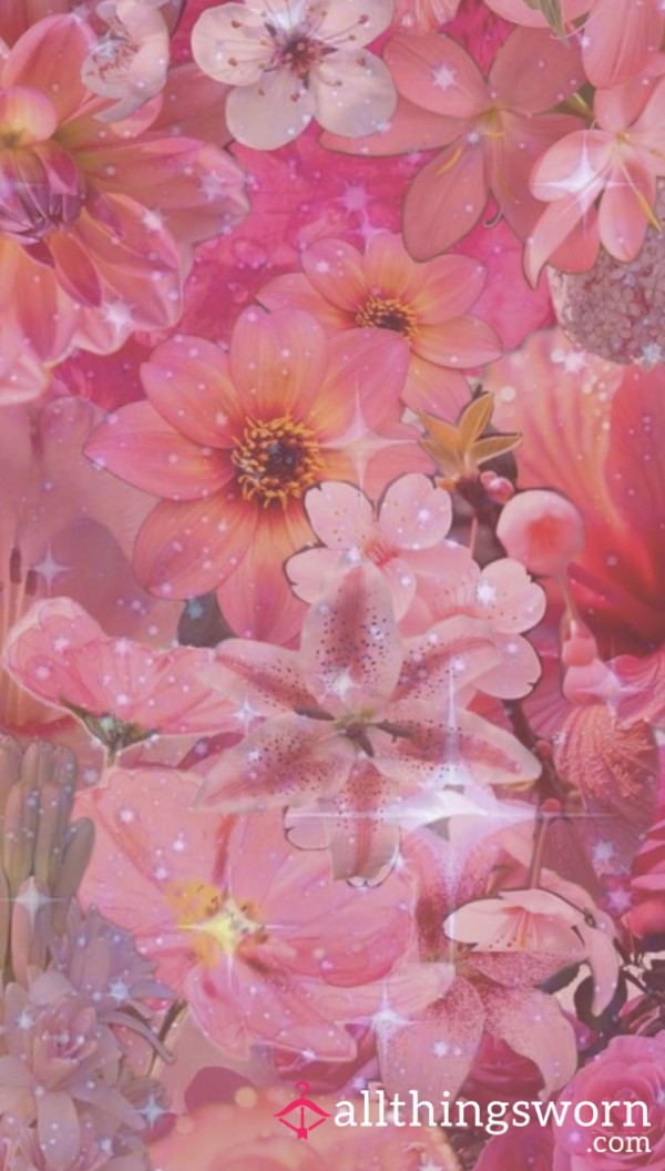 Pink Flower Lingerie