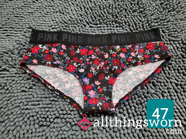 PINK Flower Panties