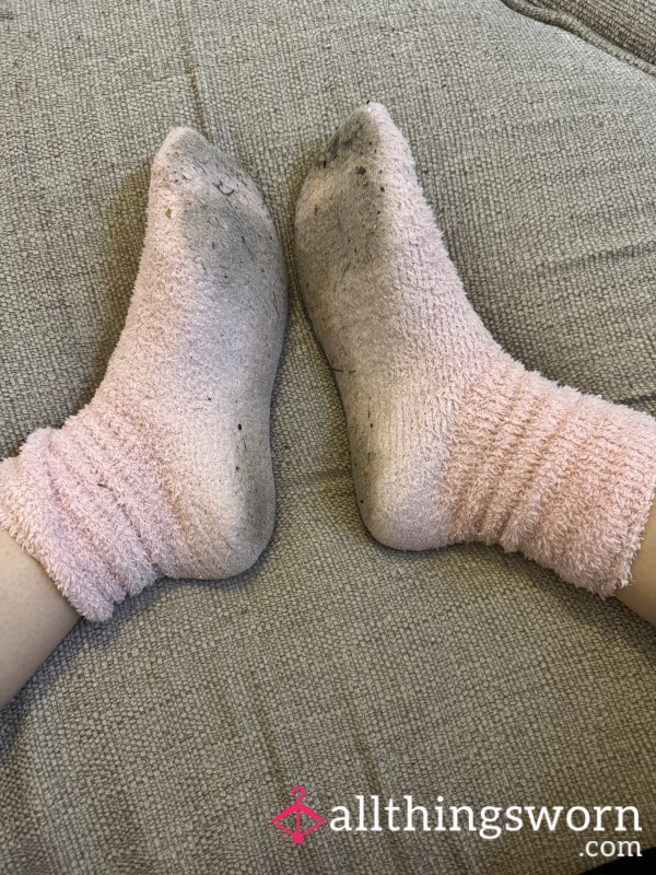 Pink Fluffy Filthy Socks