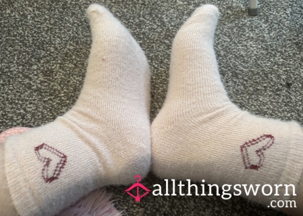 Pink Fluffy Socks