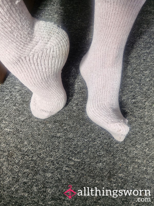 Pink Fluffy Socks