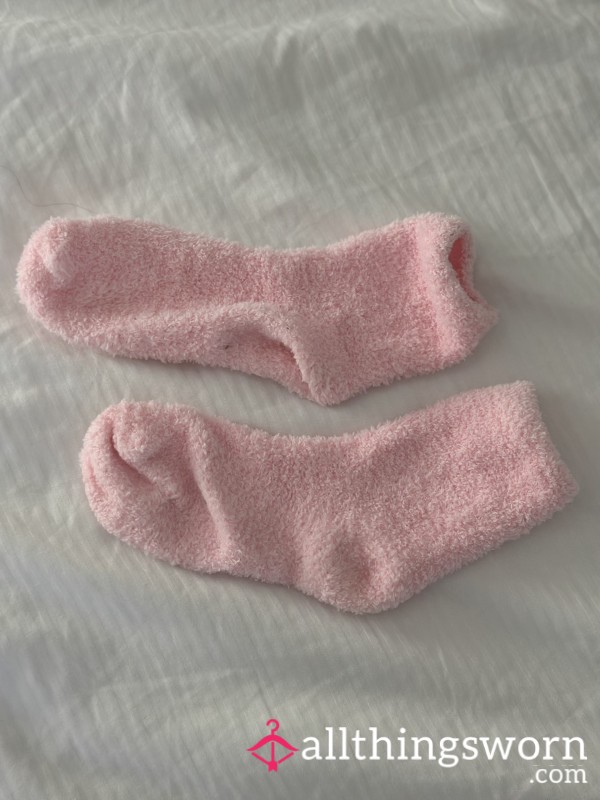Pink Fluffy Socks 💕