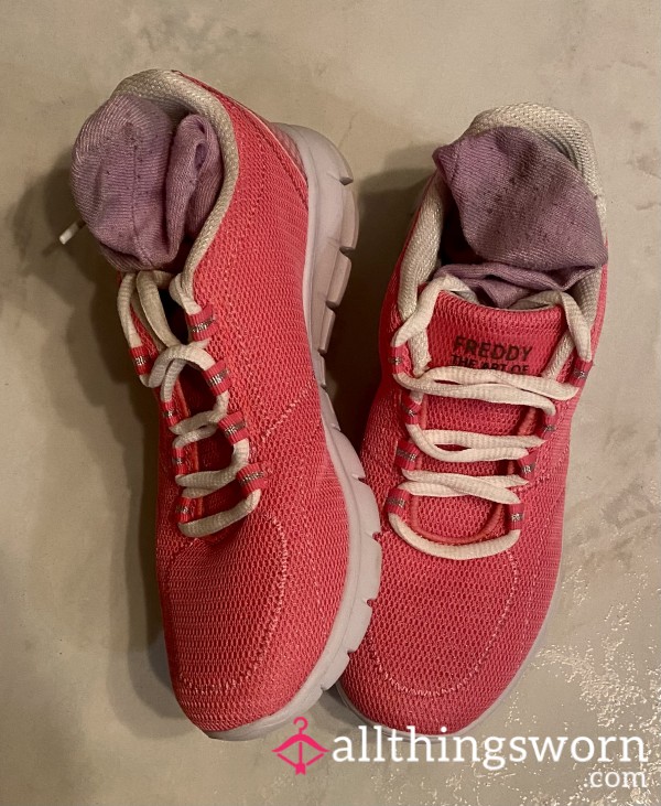 Pink Fluo Freddy Sneakers