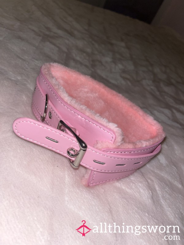 Pink Fur Lined Collar Brand New 🩷