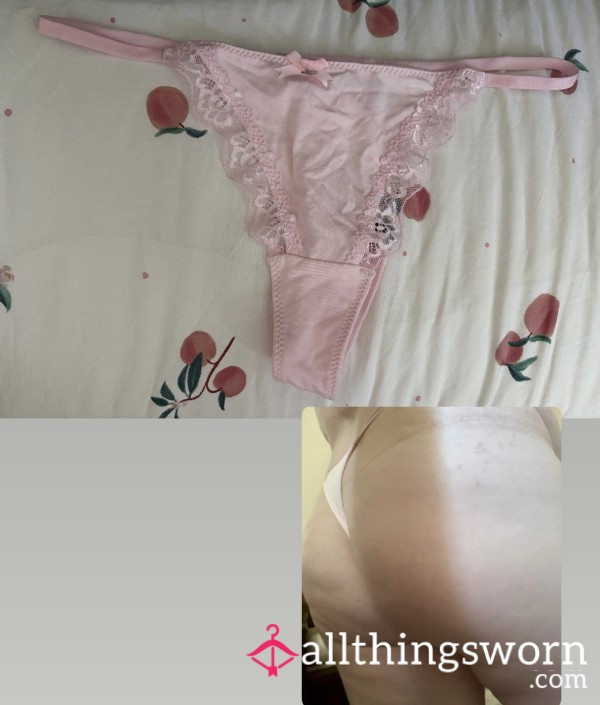 Pink G-String Thong
