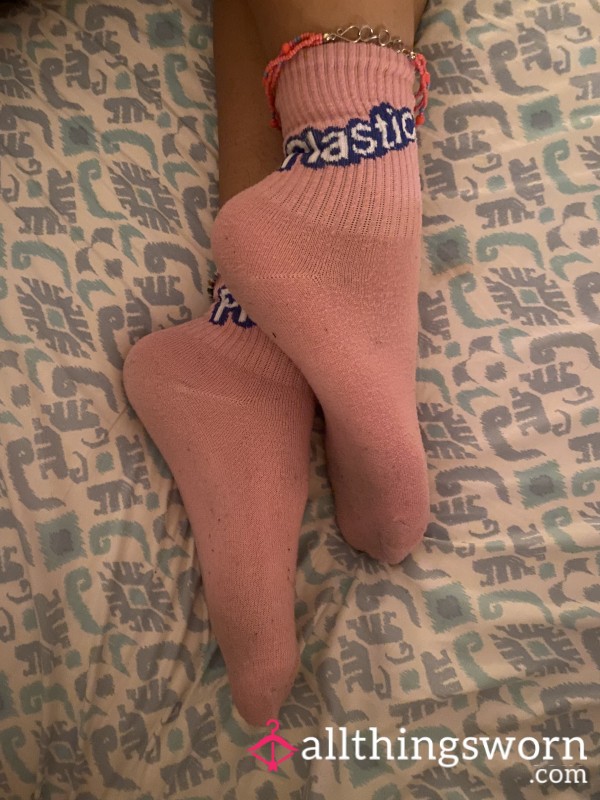 🐮 Pink Girly Socks