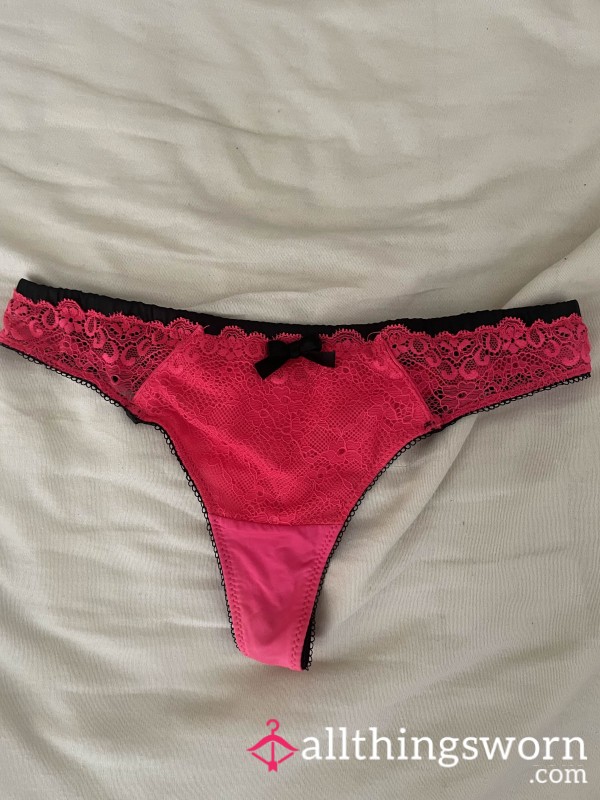 💗 Pink Girly Thongs 💗