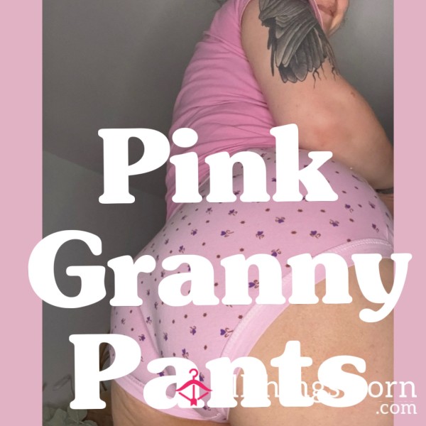 Pink Granny Panties