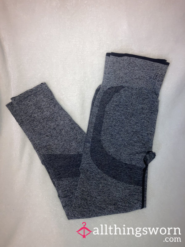 Pink Grey Leggings