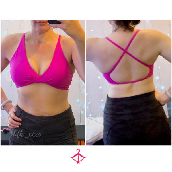 Pink Gym Bra ♡ Worn 24hrs With Sweaty Workout