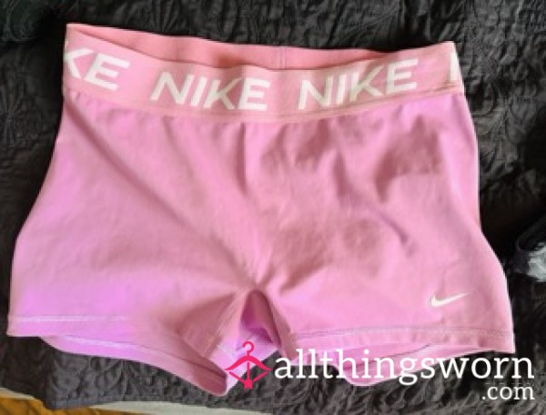 Pink Gym Shorts