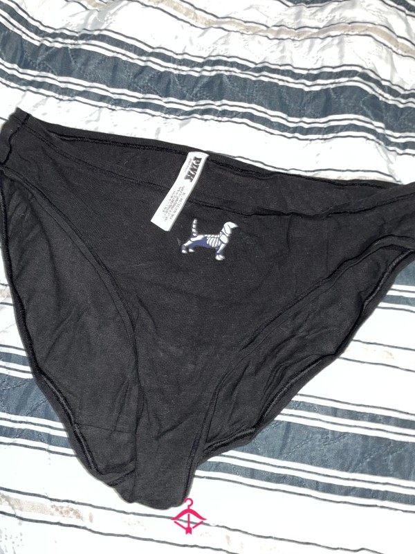 PINK Halloween Black Panties🖤