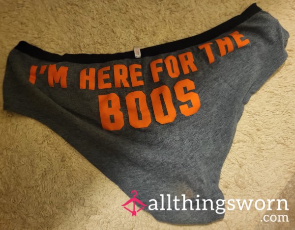PINK Halloween Panties