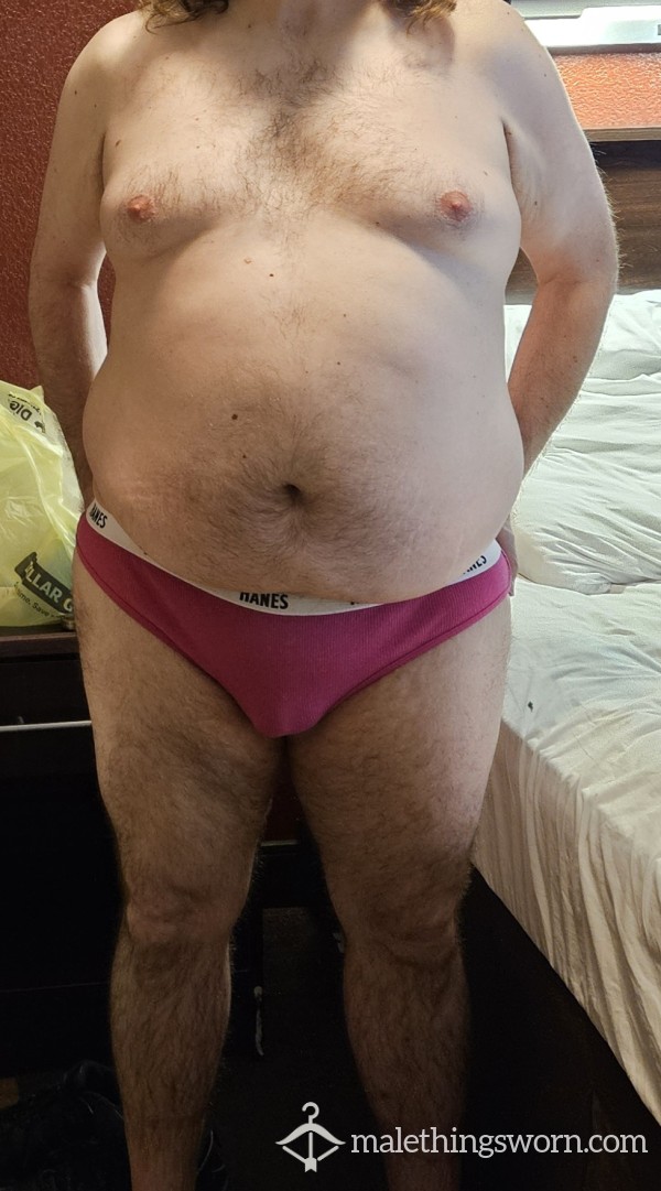 Pink Hanes Panties