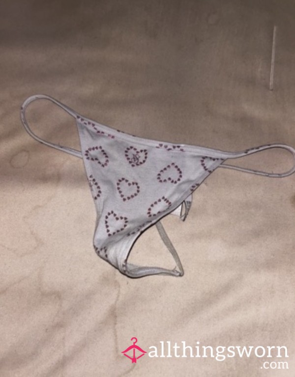 Pink Heart G String
