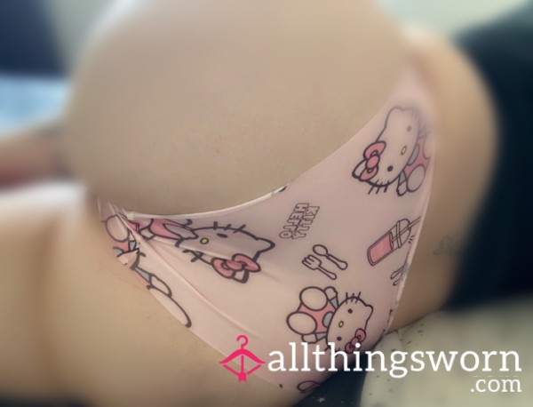 Pink Hello Kitty Soft Seamless Knickers