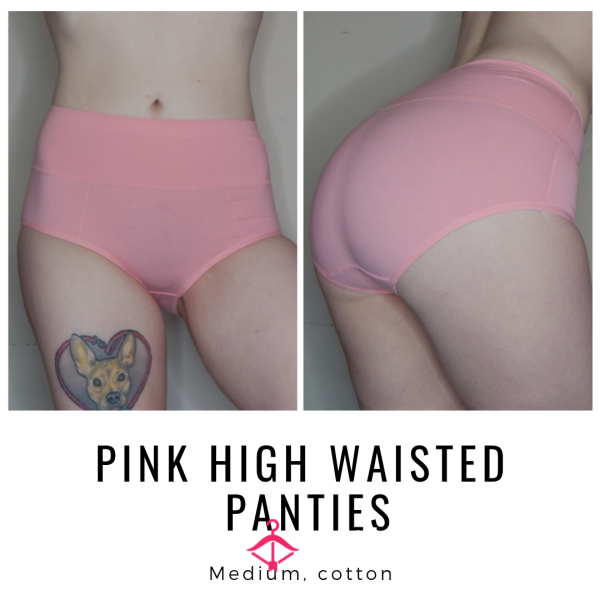 PINK HIGH WAISTED PANTIES