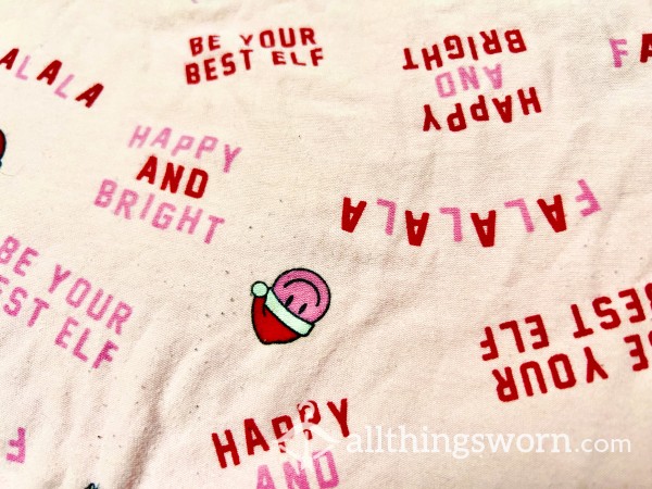 Pink Holiday Pattern Boyshorts