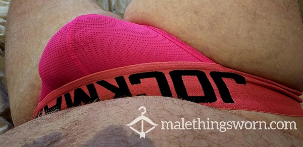Pink Jockmail Jockstrap