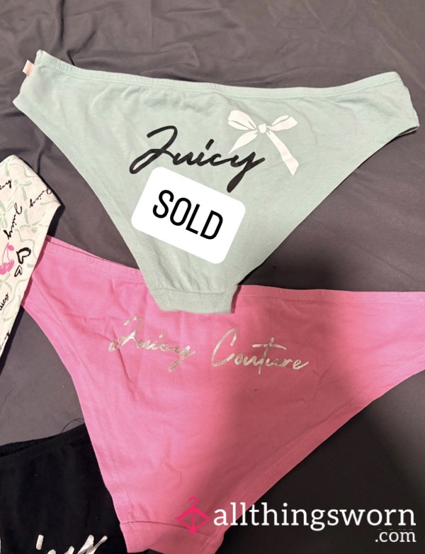 💕Pink Juicy Couture Full Back Panty 💕