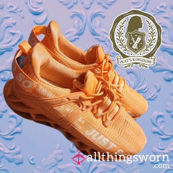 Pink "Just So So" Sneakers | Size  9.5