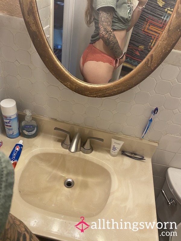 Pink Lace Back